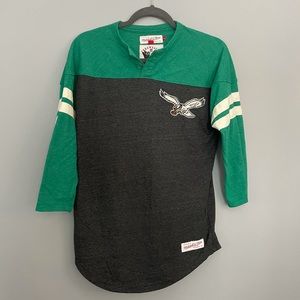 Mitchell & Ness Philadelphia Eagles Throwback Tee